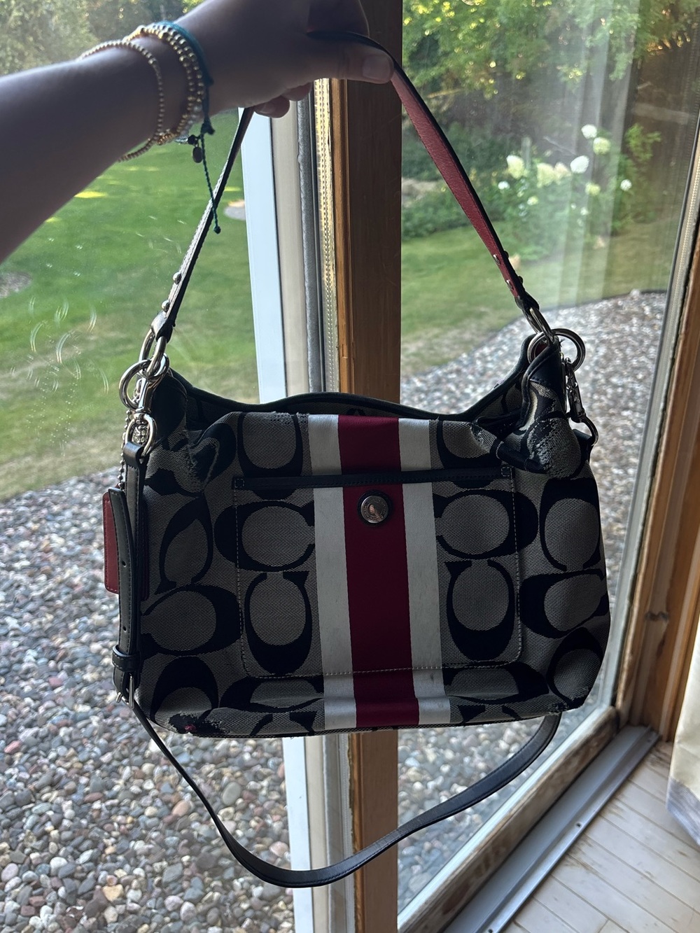 Vintage coach hamptons bag